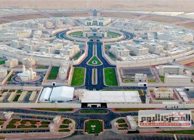 Aerial view of the General Governmental Services Complex in Sohag