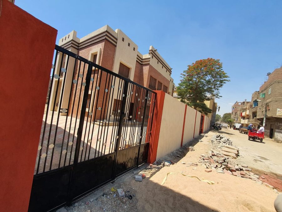 School building constructed under the Haya Karima initiative